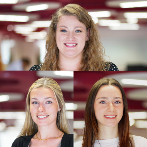 Sam Neerhof, Kay Friel, & Daisy Kishler